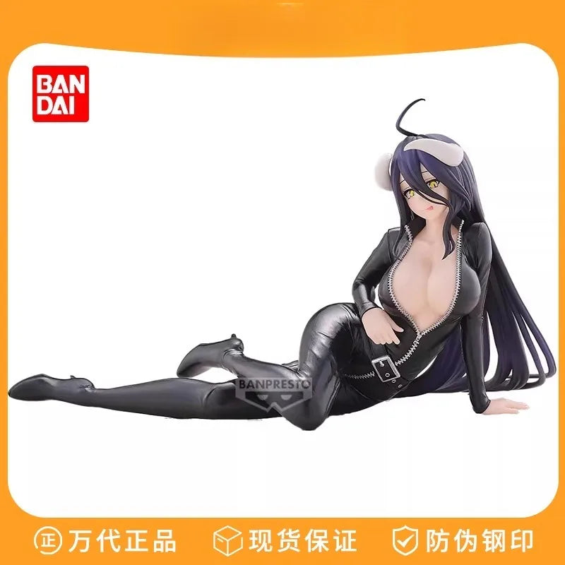 Bandai Banpresto Overlord Albedo Action Figure - Succubus Ainz Ooal Gown Skeleton King Anime Collectible Decoration Gift