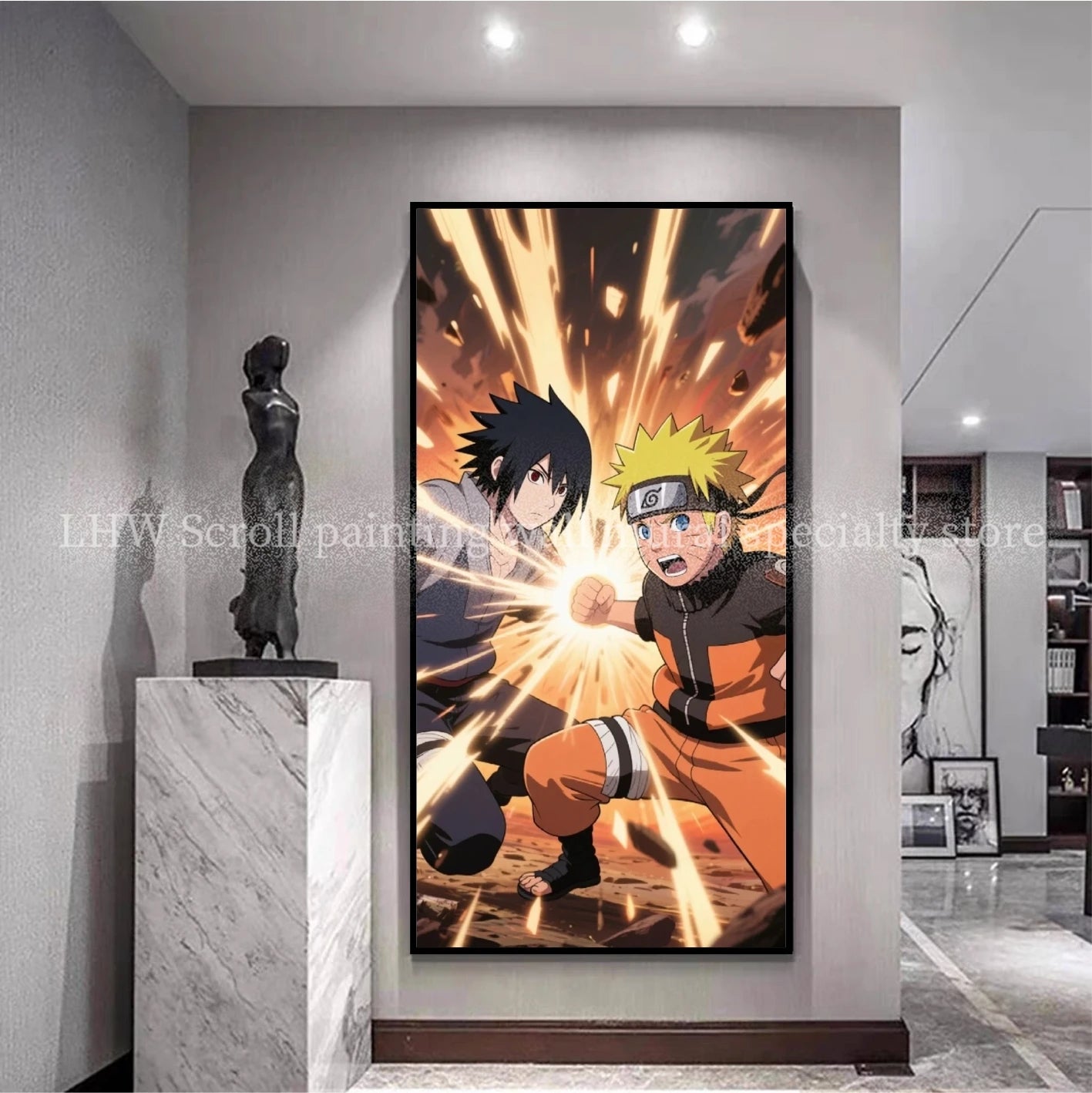 Naruto Classic Decoration Painting Living Room Bedroom Entrance Decoration Background Children's Birthday Gift Souvenir Gift