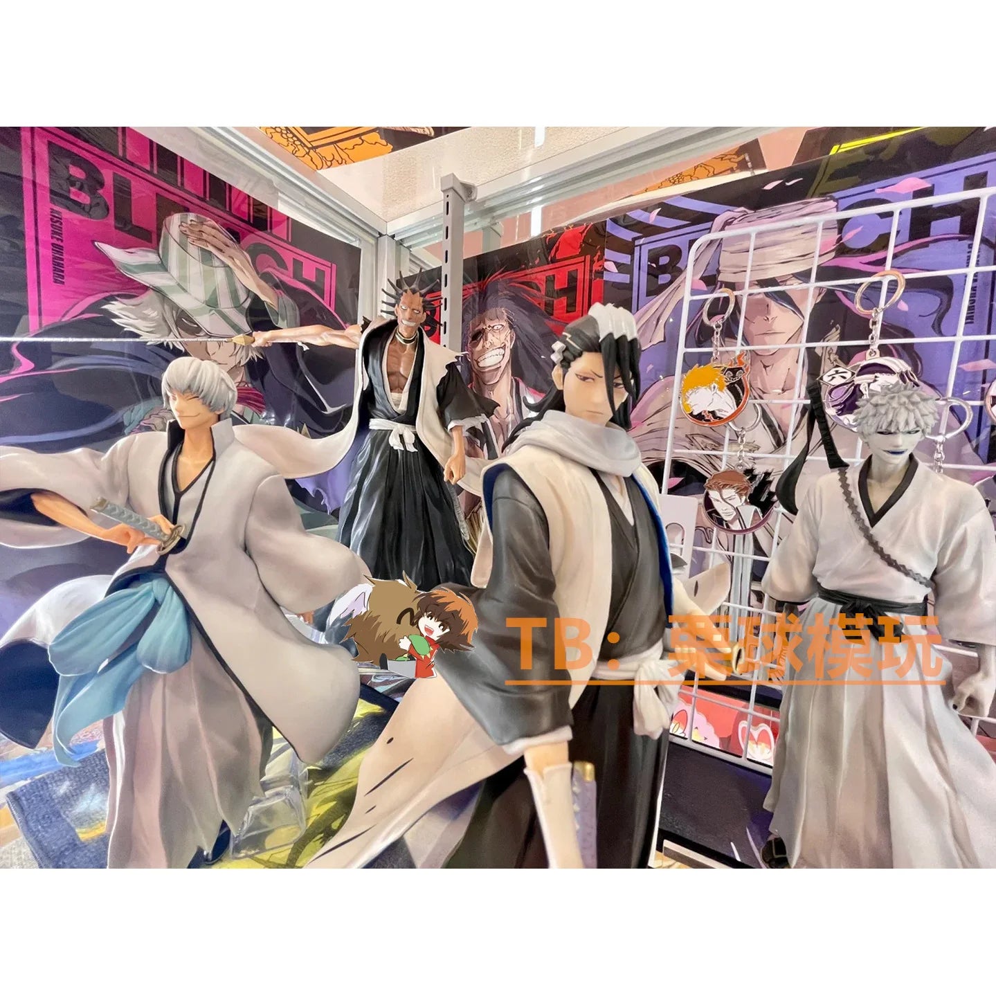 New In Stock Bandai One Time Bleach Realm White Ichigo Market Maru Silver Gengmu Sword Eight Decayed Wood White Ya Handmade Gift