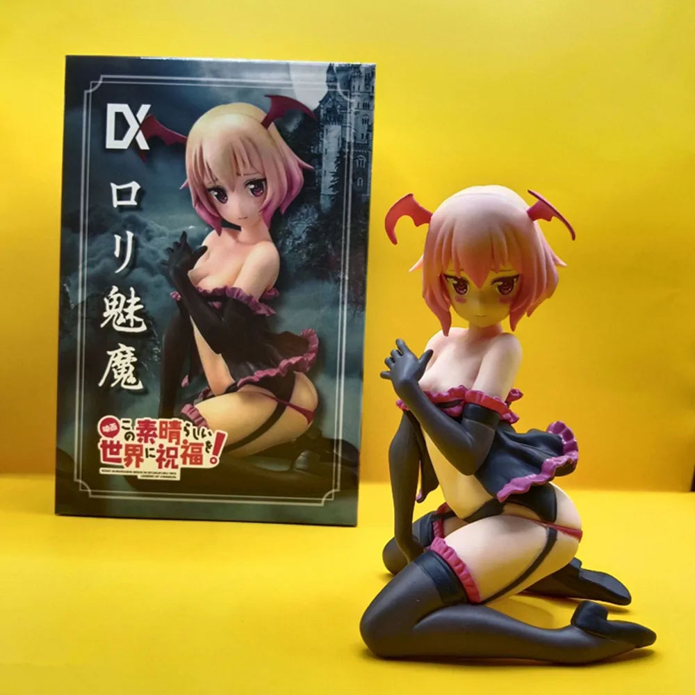 Anime Kawaii Loli Succubus PVC Figure - Sexy Girls Action Doll Toy Collectible Cute Surprise Gift for Fans