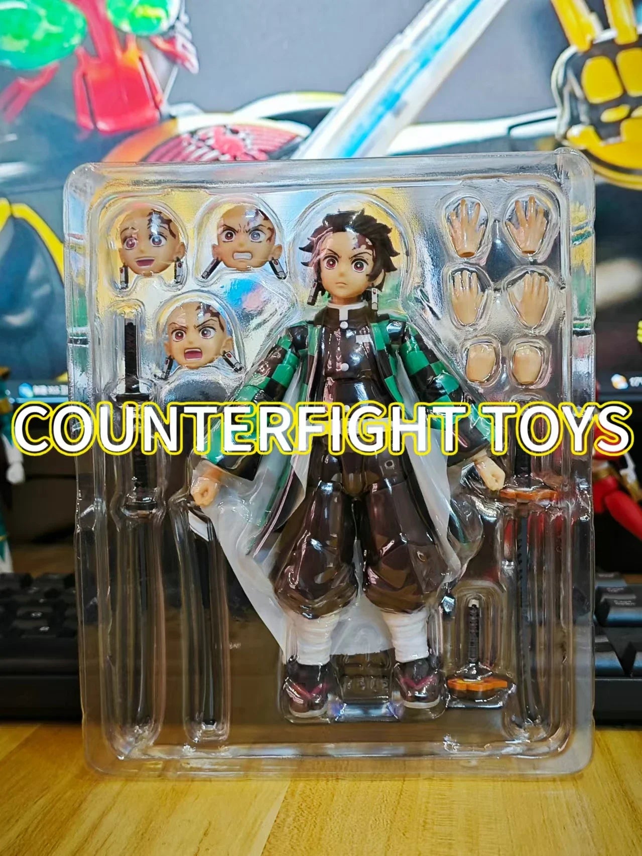Bandai S.H.Figuarts SHF Demon Slayer Kimetsu No Yaiba Kamado Tanjiro Rengoku Anime Action Figure Model