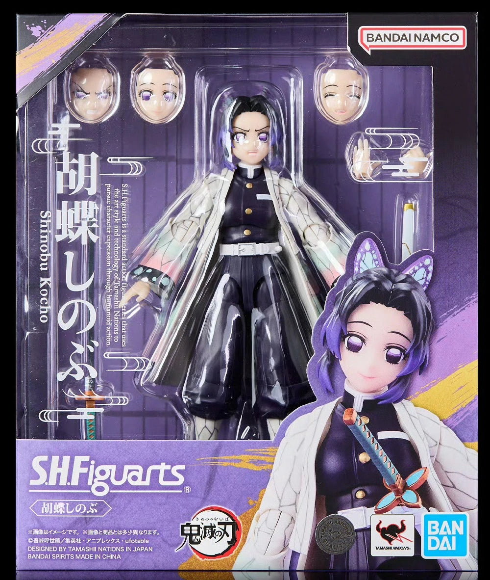 Bandai S.H.Figuarts SHF Demon Slayer Kimetsu No Yaiba Kamado Tanjiro Rengoku Anime Action Figure Model