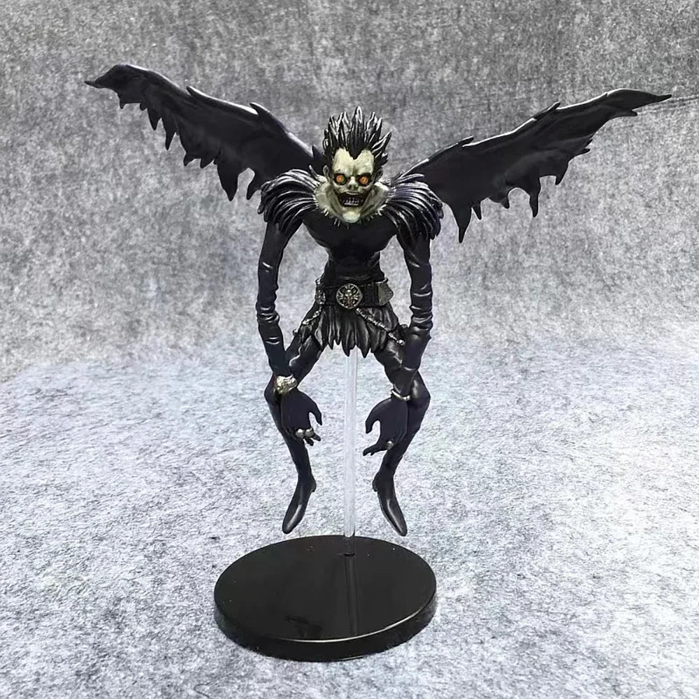 Death Note Anime Figures Statue Ryuk Rem 23CM PVC Action Figureine Movie Collection Model Toys For Boys Gift