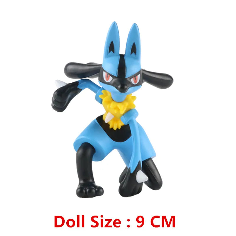 New Pokemon Cartoons Movie Anime Figure Pikachu Mewtwo Gengar Gurado Pocket Monster Action Model Toys Kids Gifts Bulk Buy Lot