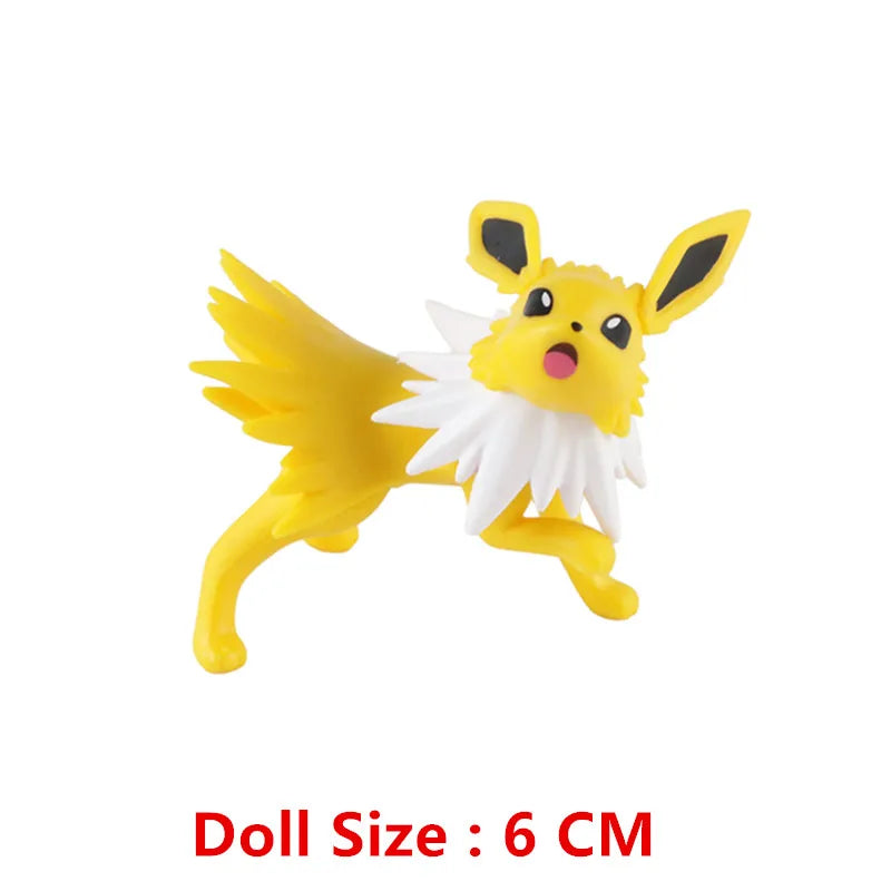 New Pokemon Cartoons Movie Anime Figure Pikachu Mewtwo Gengar Gurado Pocket Monster Action Model Toys Kids Gifts Bulk Buy Lot