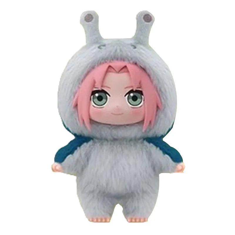 Hot Naruto Itachi Sasuke Kakashi Gaara Series Blind Box Trendy Toy Figure Plush Pendant Collection Birthday Present