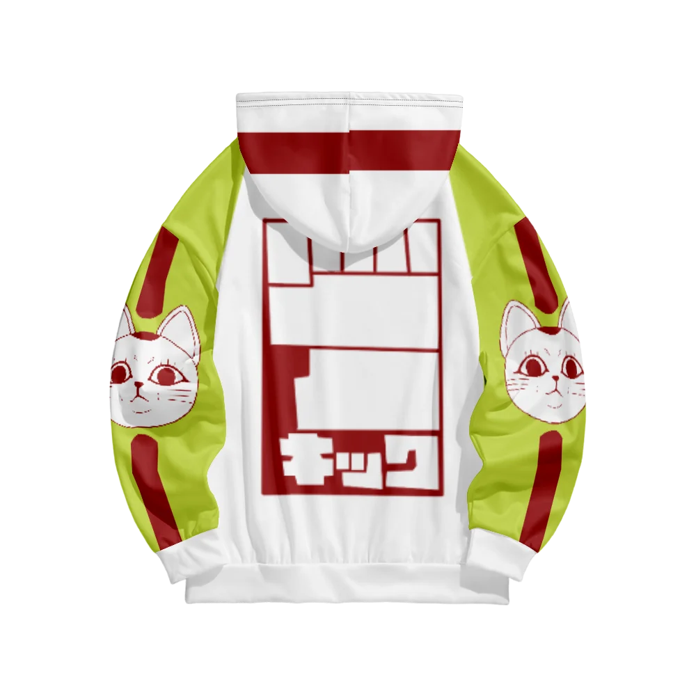 Dandadan cosplay hooded Anime Okarun hooded drawstring pocket sweatshirt men/women harajuku Pullovers Vintage 90s Fashion