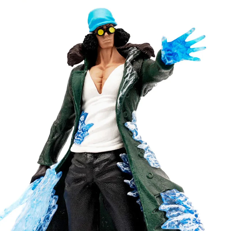 31cm One Piece Anime Character Aokiji Sorayama Hand-made PVC Model Statue Doll Collection Toy Gift Desktop Decoration Ornaments