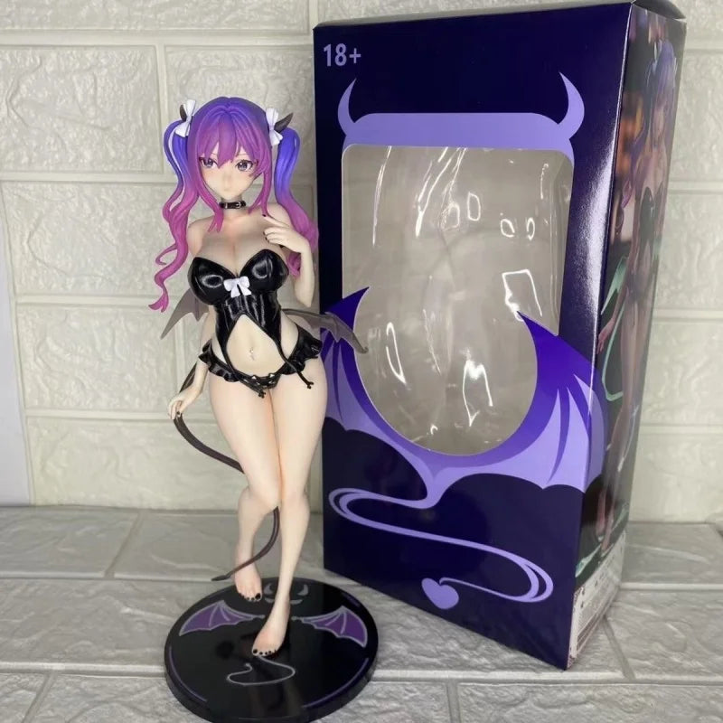 Anime Glowing Little Succubus Momoko 1/6 PVC Action Figure Toys 27cm Momoroser Girls Anime Figure Model Collection Doll Gift