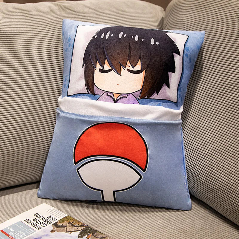 Cartoon secondary Naruto anime Kakashi Naruto plush pillow can be lifted by the doll surrounding the