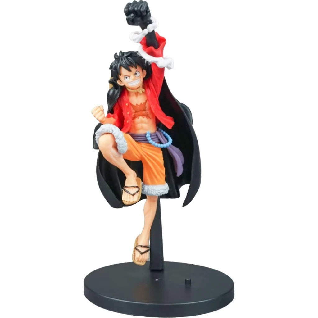 Bandai One Piece 16-19 cm Luffy 5th gear action figure Sun God Niga statue anime PVC model doll desktop collection ornaments