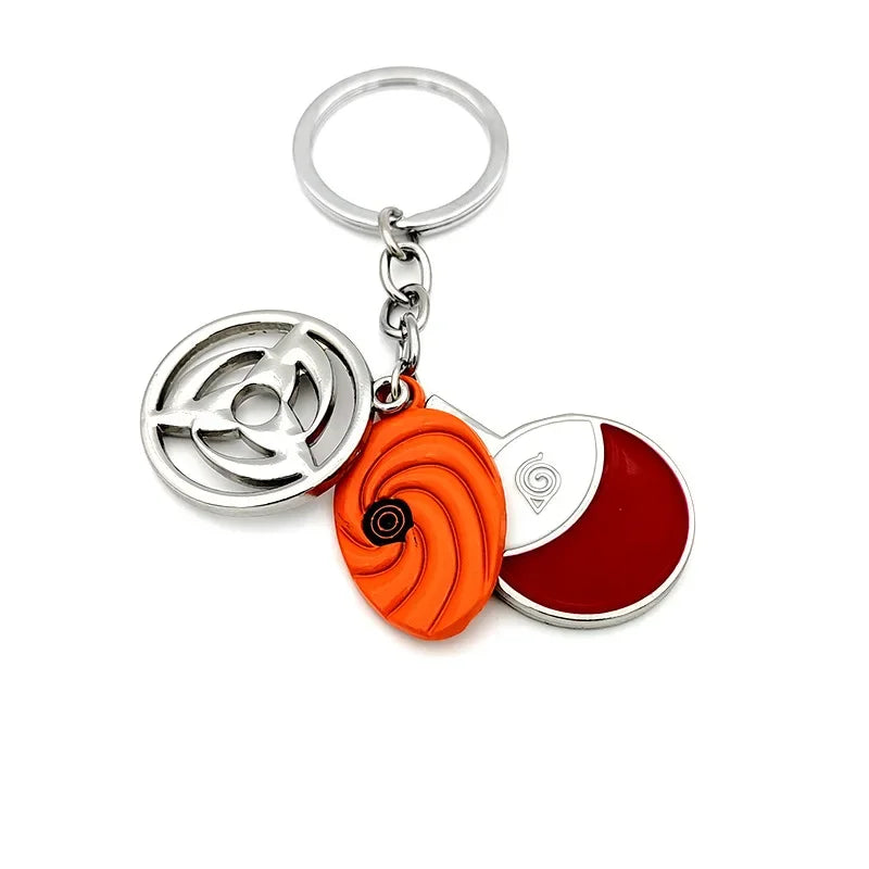 Naruto Keychain Toy Xiao Organization Red Cloud Keychain Kunai Shuriken Konoha Ninja Backpack Accessories Christmas Gift
