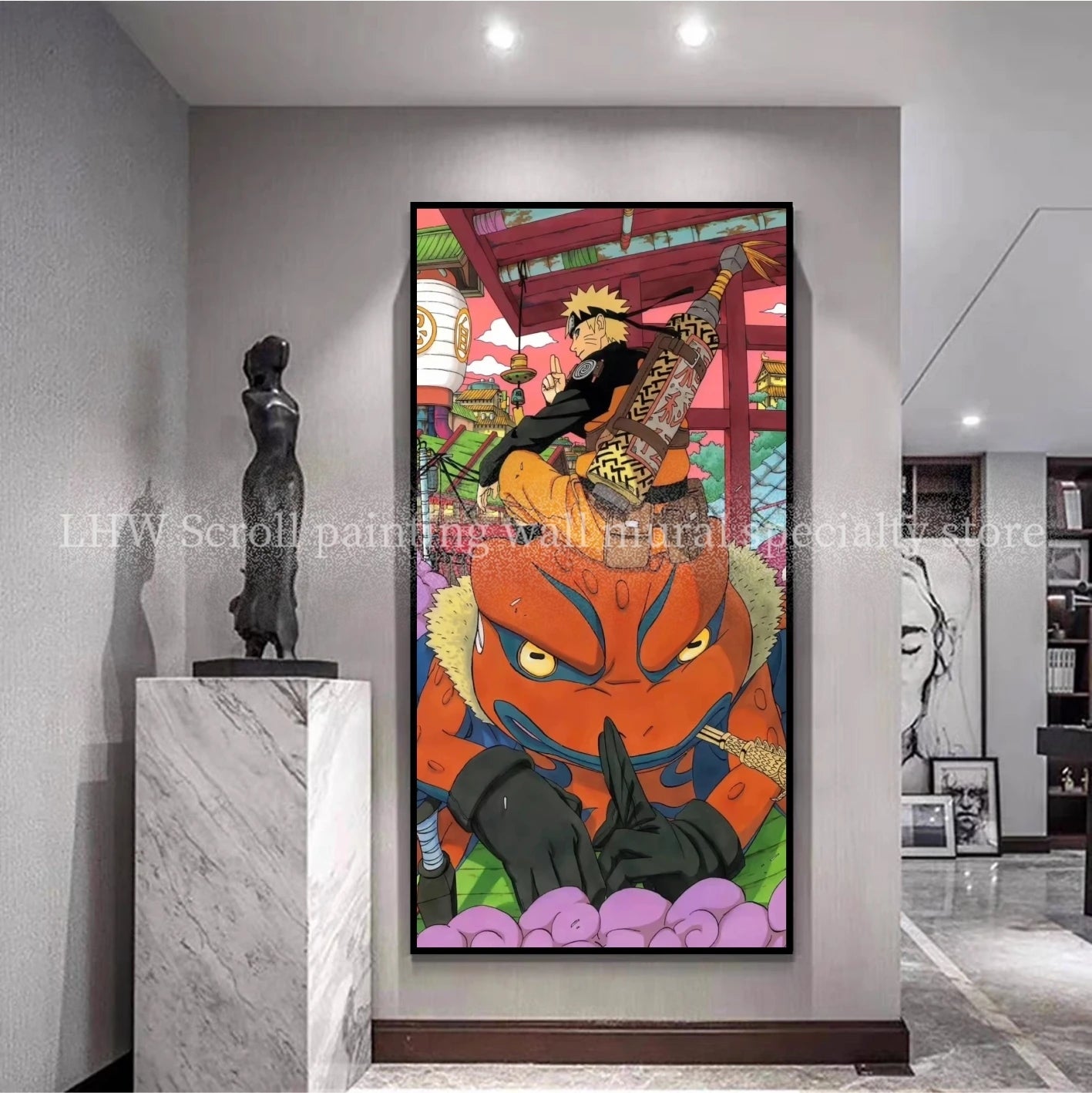 Naruto Classic Decoration Painting Living Room Bedroom Entrance Decoration Background Children's Birthday Gift Souvenir Gift