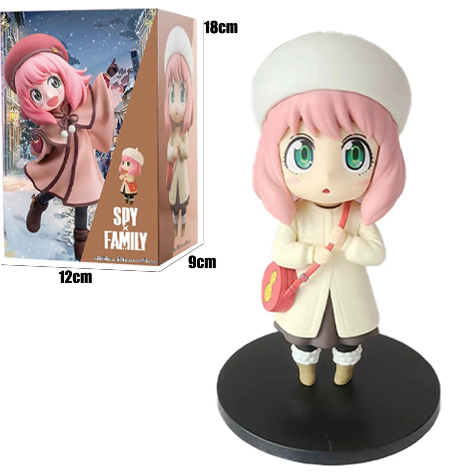 SPY×FAMILY CODE: White Figure Anime Cute Kawaii Figure Toy Doll Car Desk Decoration For Children Adults Fans Girl Birthday Gifts