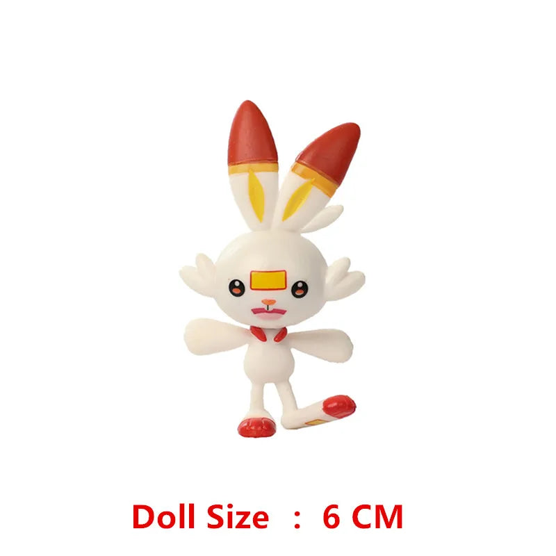 New Pokemon Cartoons Movie Anime Figure Pikachu Mewtwo Gengar Gurado Pocket Monster Action Model Toys Kids Gifts Bulk Buy Lot