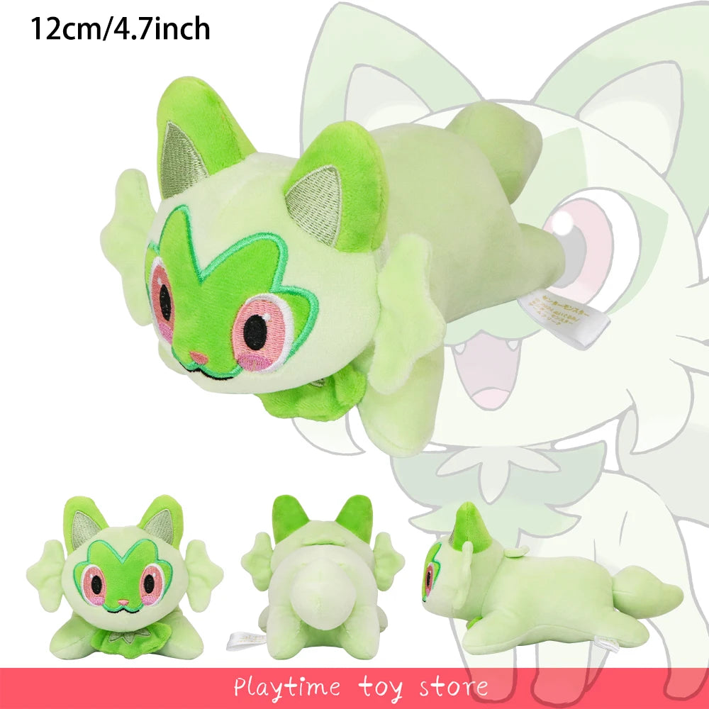 Pokemon Gengar Fuecoco Sylveon Plush Toys Pamo Cyndaquil Altaria Sprigatito Sleeping Doll Anime Games Collection Gifts Birthday