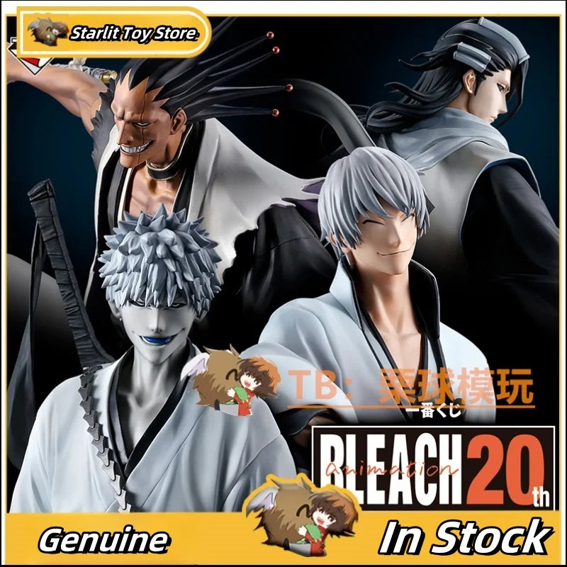 New In Stock Bandai One Time Bleach Realm White Ichigo Market Maru Silver Gengmu Sword Eight Decayed Wood White Ya Handmade Gift