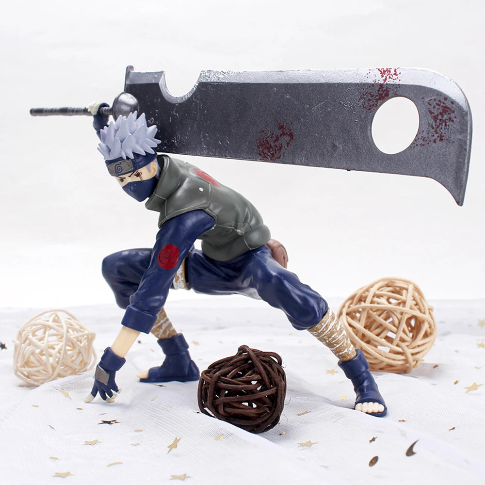 Hot Naruto Hatake Kakashi Anime Figures NARUTO Action Figure Model Doll Cartoon Kids Children Toys Cool Birthday Gifts