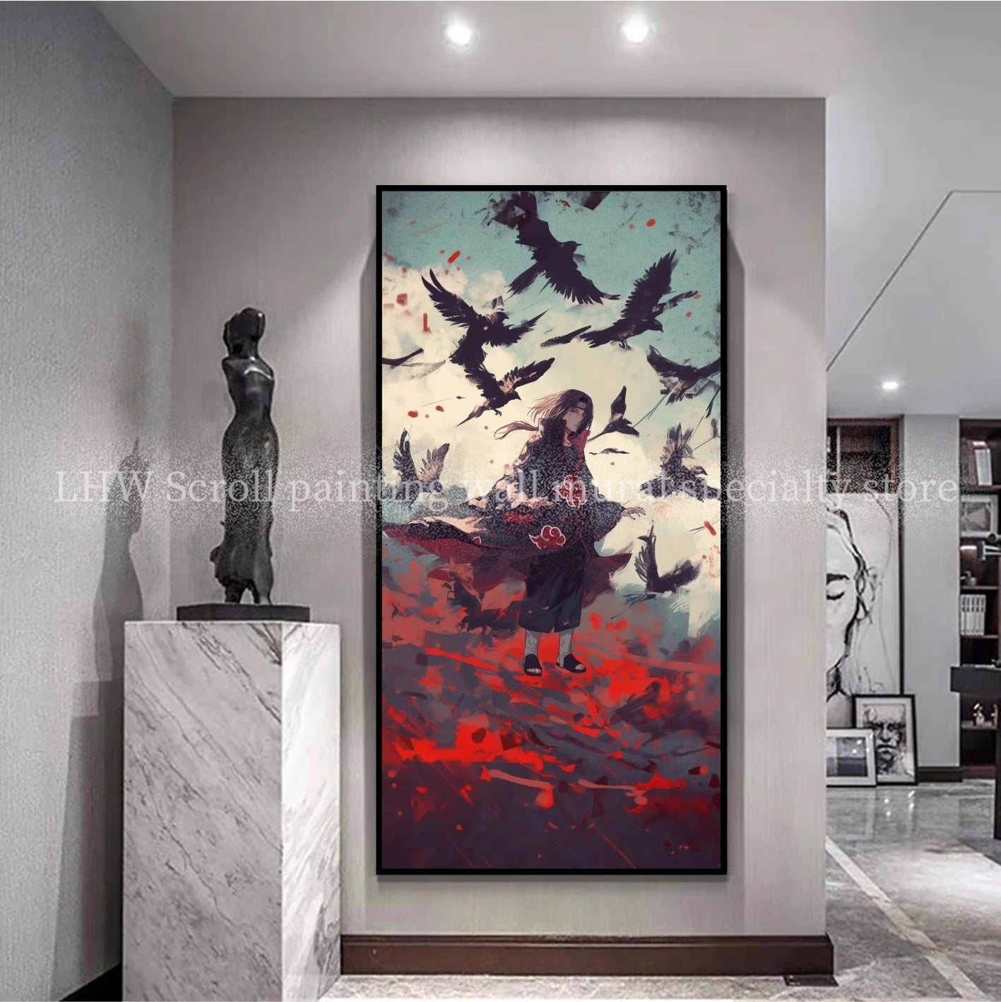 Naruto Classic Decoration Painting Living Room Bedroom Entrance Decoration Background Children's Birthday Gift Souvenir Gift