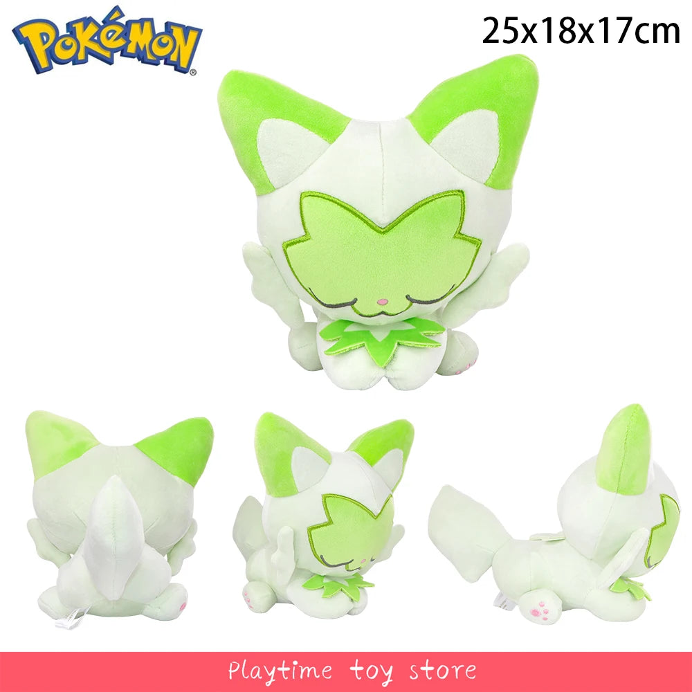 Pokemon Gengar Fuecoco Sylveon Plush Toys Pamo Cyndaquil Altaria Sprigatito Sleeping Doll Anime Games Collection Gifts Birthday