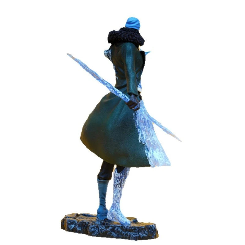 31cm One Piece Anime Character Aokiji Sorayama Hand-made PVC Model Statue Doll Collection Toy Gift Desktop Decoration Ornaments