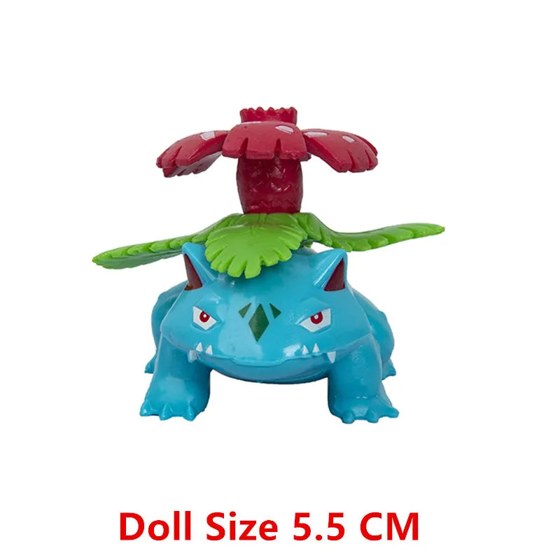 New Pokemon Cartoons Movie Anime Figure Pikachu Mewtwo Gengar Gurado Pocket Monster Action Model Toys Kids Gifts Bulk Buy Lot