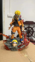 Naruto Figure Uzumaki Naruto Action Figures Two Heads Figurine Pvc Doll Statue Collection Desk Decoration Model Toy Kids Gifts