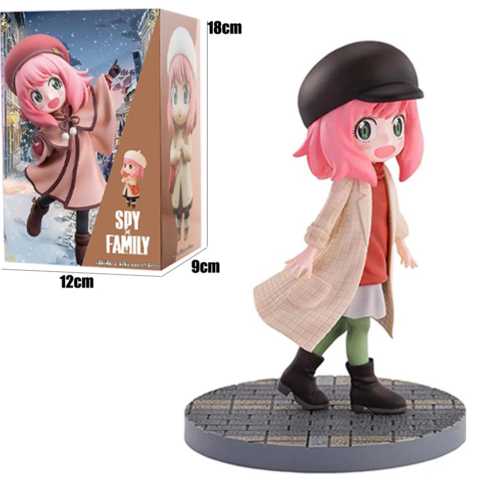 SPY×FAMILY CODE: White Figure Anime Cute Kawaii Figure Toy Doll Car Desk Decoration For Children Adults Fans Girl Birthday Gifts
