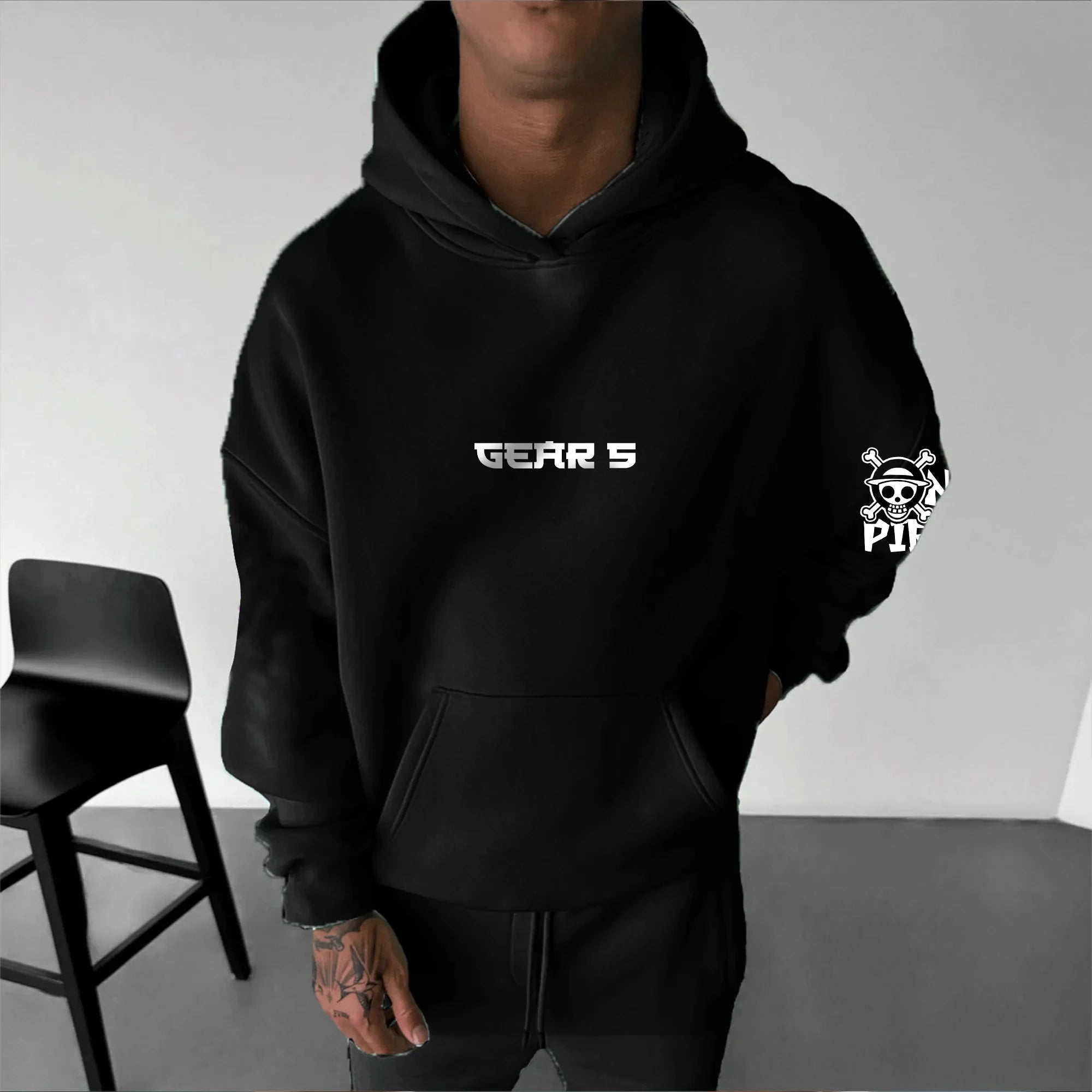 2025 Latest ONE PIECE Animation Hoodie Pure Cotton Casual Trend Sports Autumn and Winter Men's and Women's Hoodies