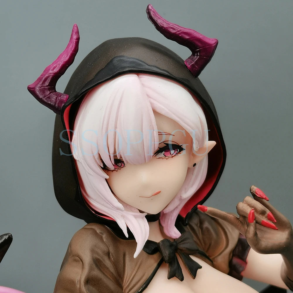 20cm Lovely Figure Demon Succubus Sister Thena Tina 1/6 Anime Girl PVC Action Figure Toy Game Statue Adult Collection Model Doll