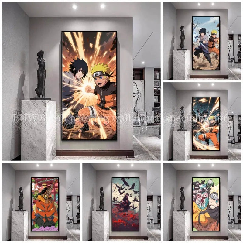 Naruto Classic Decoration Painting Living Room Bedroom Entrance Decoration Background Children's Birthday Gift Souvenir Gift
