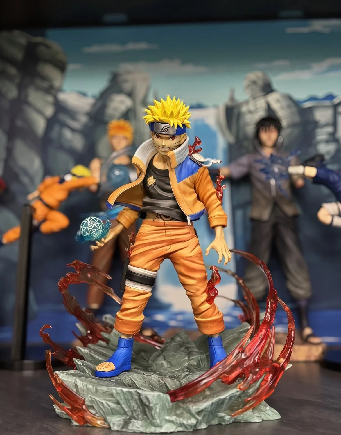Naruto Figure Uzumaki Naruto Action Figures Two Heads Figurine Pvc Doll Statue Collection Desk Decoration Model Toy Kids Gifts
