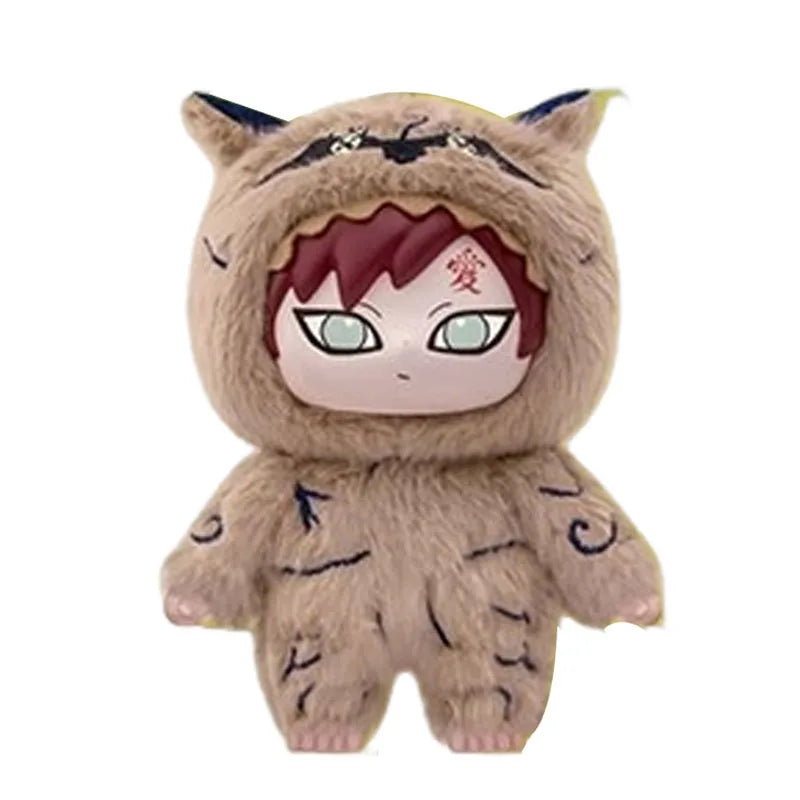 Hot Naruto Itachi Sasuke Kakashi Gaara Series Blind Box Trendy Toy Figure Plush Pendant Collection Birthday Present