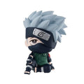 Popular Naruto anime figures Kakashi action figures Q version models cute Sasuke Itachi figures car decoration accessories toys