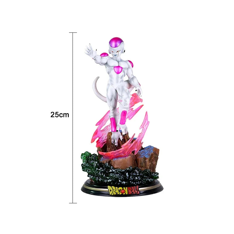 Dragon Ball Figures Frieza Anime Figure Final Form Frieza Tyrannosaurus Freezer Action 25cm Pvc Collection Model Doll Toys Gifts