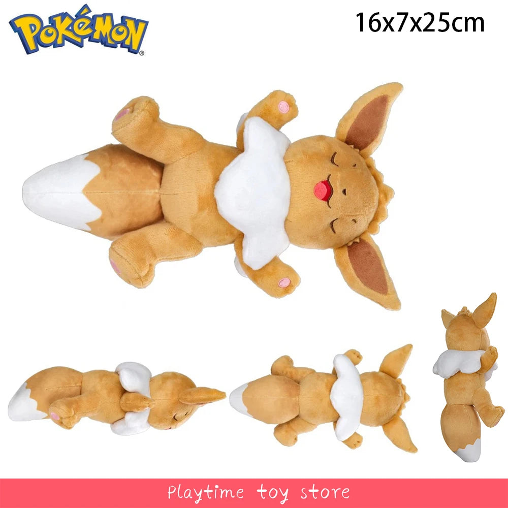 Pokemon Gengar Fuecoco Sylveon Plush Toys Pamo Cyndaquil Altaria Sprigatito Sleeping Doll Anime Games Collection Gifts Birthday