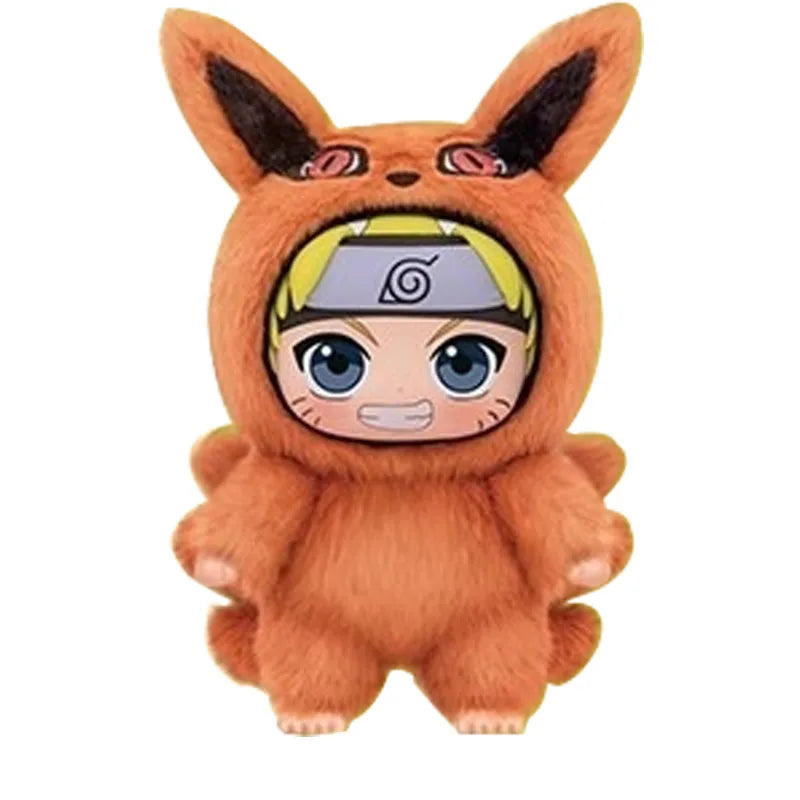 Hot Naruto Itachi Sasuke Kakashi Gaara Series Blind Box Trendy Toy Figure Plush Pendant Collection Birthday Present